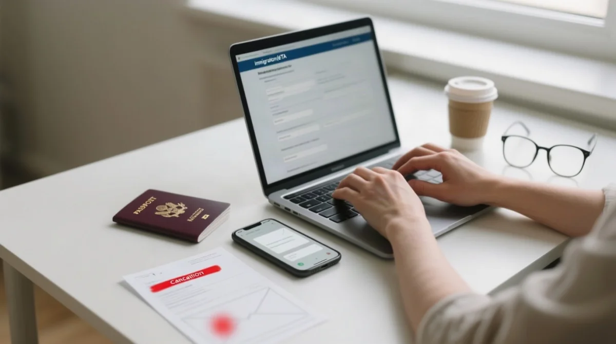How to Cancel Your eTA and Reapply - Full Walkthrough